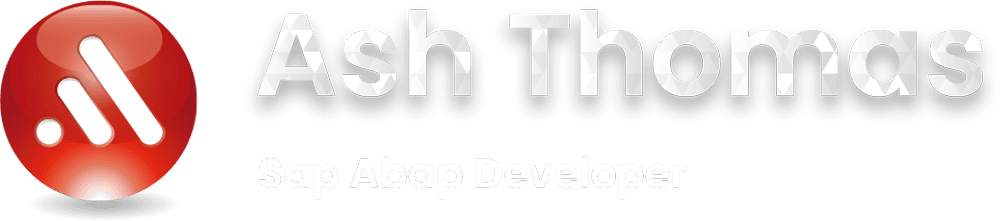 Ash Thomas Sap Abap Developer